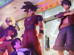 「JUMP FORCE」の実写CM映像とローンチPVが公開。現実世界にジャンプヒーローたちが登場