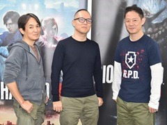 シリーズ最新作にして再:新作の「バイオハザード RE:2」ではゾンビに襲われる恐怖を再構築。開発の中核を担うキーマン3人に話を聞いた