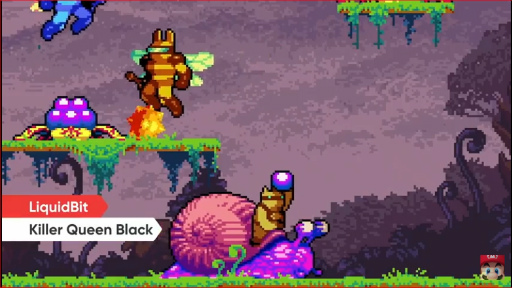 画像集 No.001のサムネイル画像 / ［E3 2018］レトロなグラフィックスが目を引く「Killer Queen Black」の年内配信が発表