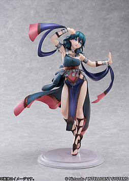 画像ギャラリー No.009のサムネイル画像 / 「ファイアーエムブレム 風花雪月」より,踊り子姿のベレスのフィギュアが登場。舞にあわせて揺れる衣装を表現