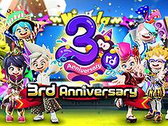 「ニンジャラ」,サービス開始3周年を記念したキャンペーンを8月10日まで実施中。ログインボーナスやセールなどを用意
