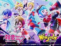 「ニンジャラ」,「初音ミク」とのコラボ第2弾を開催。“マジカルミライ 2023”のコラボアイテムが手に入る