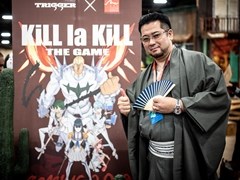 「キルラキル ザ・ゲーム -異布-」プロデューサー山中丈嗣氏にEVO2018会場でインタビュー。ゲーム化の経緯や目指したゲーム性を聞いた