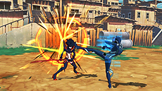 画像集 No.019のサムネイル画像 / 「キルラキル ザ・ゲーム -異布-」,新たなプレイアブルキャラ・犬牟田宝火と蛇崩乃音が公開。ARCREVO JAPAN 2018の試遊台で体験可能に