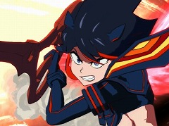 「キルラキル ザ・ゲーム -異布-」,「鬼龍院 皐月 (二刀流)」と「纏 流子 (二刀流)」のキャラクター情報が公開