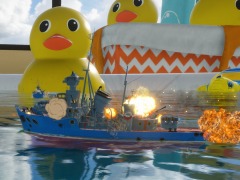 「World of Warships: Legends」でアヒル戦争が勃発。お風呂場を舞台にしたイベントが本日スタート