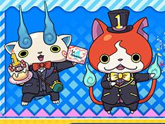 「妖怪ウォッチ ワールド」,6月27日のサービス1周年に先駆けて記念イベントがスタート。タキシード姿のジバニャンらが登場