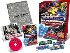 歴代の「ダライアス」シリーズを移植した「ダライアス コズミックコレクション」が本日発売。ポスターやグッズが当たる発売記念イベントも開催