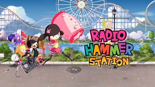 画像ギャラリー No.001のサムネイル画像 / 新作リズムアクション「ラジオハンマーステーション」，PS4 / PS Vita / Switch向けに7月12日配信開始。「カオスコード」からのゲストキャラクターも