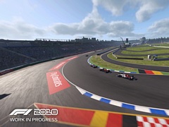 「F1 2018」のホッケンハイムリンクを現役F1ドライバー“ニコ・ヒュルケンベルグ選手”が走るムービートレイラーを公開
