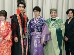 舞台「信長の野望・大志 夢幻 〜本能寺の変〜」の製作発表会をレポート。「SIDE織田」と「SIDE明智」,2種の公演が展開