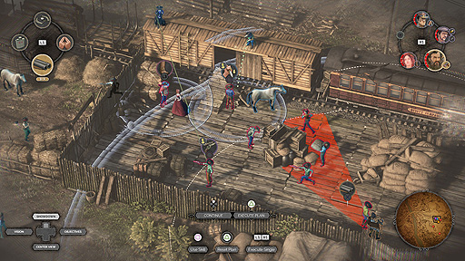 画像集#003のサムネイル/PS4版「Desperados III」は8月27日に国内リリースへ。西部開拓時代のアメリカが舞台のステルス系戦術ゲーム