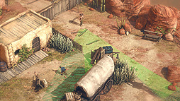 画像集#005のサムネイル/PS4版「Desperados III」は8月27日に国内リリースへ。西部開拓時代のアメリカが舞台のステルス系戦術ゲーム