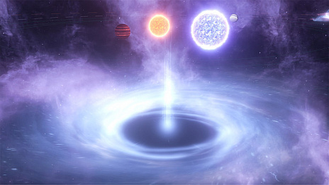 画像集#004のサムネイル/日本語PS4版「Stellaris」,新規DLC“遥かな星々”と,3本のDLCがプレイできるシーズンパスが本日リリース