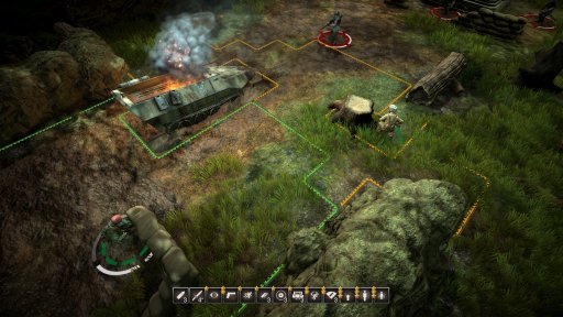画像集 No.003のサムネイル画像 / 「Achtung! Cthulhu Tactics」のゲームプレイトレイラーが公開。霧に包まれた戦場で正気度を削りながら戦うターン制ストラテジー