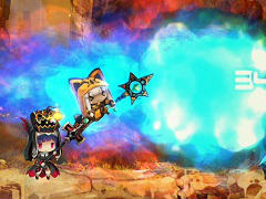 「ラピス・リ・アビス」プレイヤーキャラ「ガンナー」「ウィザード」「デストロイヤー」「ビショップ」の持つ特殊技や,敵の一部が明らかに