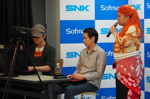 画像集 No.010のサムネイル画像 / 「SAMURAI SPIRITS」のファンイベント「SAMURAI FES」で実施されたSNK公認大会をレポート。優勝したのは古豪のサムライ勢,生めそ選手