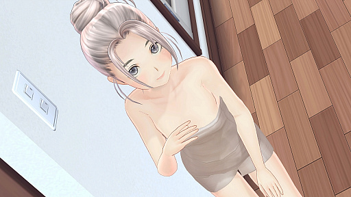 画像集 No.005のサムネイル画像 / 「LoveR」,撮影ロケーション「大浴場」が登場。2種類の“バスタオル”DLCは各3色セットでの販売に