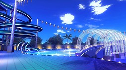 画像集 No.004のサムネイル画像 / 「LoveR」のDL版が期間限定で20％OFFに。体験版の配信やロケーション“ナイトプール”の追加も