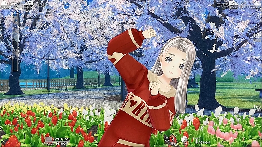 画像集 No.008のサムネイル画像 / 「LoveR」「LoveR Kiss」，もっとLoveRを盛り上げたい計画第2弾DLC「ストーリードレスチェンジ＆桜並木と春のコーデ」を2月14日に発売