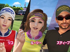 「みんなのGOLF VR」,ゲーム内容を紹介するトレイラーを公開。個性豊かなコースやプレイヤーをサポートしてくれるキャディが登場