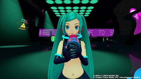 画像集#006のサムネイル/「スペースチャンネル5 VR」に初音ミクが登場。追加DLC「スペース 39miku パック」の発売日が2020年7月27日に決定
