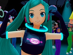 「スペースチャンネル5 VR」に初音ミクが登場。追加DLC「スペース 39miku パック」の発売日が2020年7月27日に決定