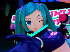 PS VR用ソフト「スペースチャンネル5 VR あらかた★ダンシングショー」の追加DLC「スペース 39miku パック」が配信開始