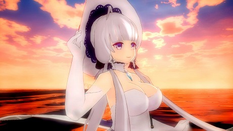 画像集 No.015のサムネイル画像 / PS4版「アズールレーン クロスウェーブ」の発売日が8月29日に決定。予約特典としてコンパイルハートの人気キャラ「ネプテューヌ」が参戦