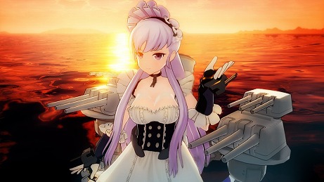画像集 No.021のサムネイル画像 / PS4版「アズールレーン クロスウェーブ」の発売日が8月29日に決定。予約特典としてコンパイルハートの人気キャラ「ネプテューヌ」が参戦