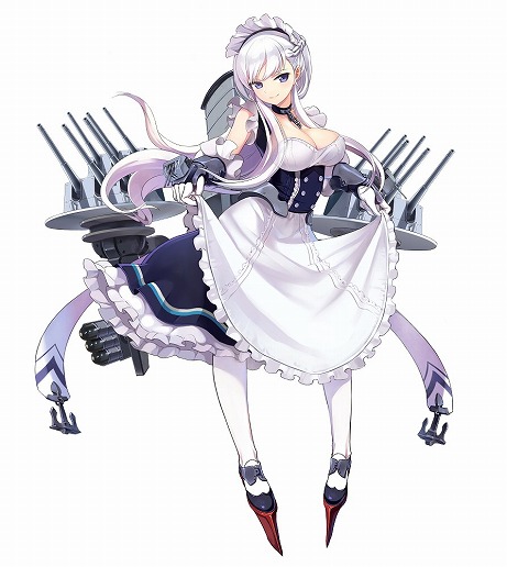 画像集 No.022のサムネイル画像 / PS4版「アズールレーン クロスウェーブ」の発売日が8月29日に決定。予約特典としてコンパイルハートの人気キャラ「ネプテューヌ」が参戦