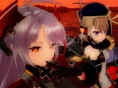 「アズールレーン クロスウェーブ」のストーリーモードは「島風」と「駿河」の目線で物語が展開。エクストリームバトルなど各モードの情報も