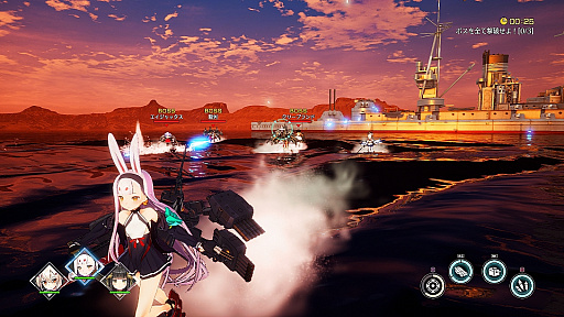 画像集 No.004のサムネイル画像 / 「アズールレーン クロスウェーブ」のプロモーションムービーが公開。迫力ある戦闘シーンやフォトモードなどのシステムを紹介