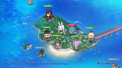 画像集 No.014のサムネイル画像 / 3Dモデルになったおなじみの艦船が縦横無尽に海戦を繰り広げる。進撃海戦RPG「アズールレーン クロスウェーブ」プレイレポート