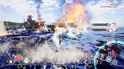 画像集 No.029のサムネイル画像 / 3Dモデルになったおなじみの艦船が縦横無尽に海戦を繰り広げる。進撃海戦RPG「アズールレーン クロスウェーブ」プレイレポート