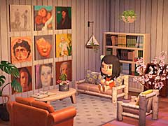 メトロポリタン美術館が,「あつまれ どうぶつの森」に名画のイメージなどをインポートするサービスを実施中