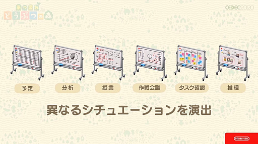 画像集#097のサムネイル/［CEDEC 2020］「あつまれ　どうぶつの森」のアートができるまで。語りすぎない日常の画面はこうして作られた