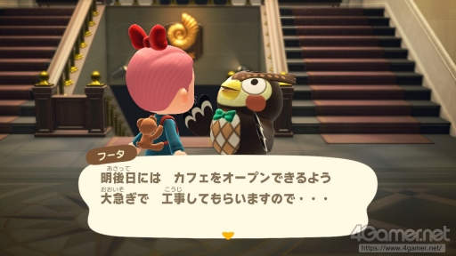 画像集#009のサムネイル/「あつまれ どうぶつの森」で始まる新しい暮らし。料理に仕事,喫茶店……アップデート&新コンテンツ体験記をたっぷりの写真とともにお届け