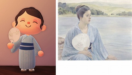 画像集#008のサムネイル/「あつまれ どうぶつの森」で,文化財活用センターが“ぶんかつ島”を公開。国立文化財機構の所蔵品をモチーフにした10のエリアを楽しめる