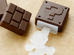 「スーパーマリオ ホーム&パーティグッズ」はバレンタインにも活躍? ブロック形のチョコなどが作れるシリコントレーを紹介