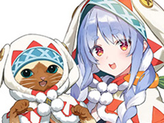 ホロライブ3期生が「モンスターハンター」とコラボ決定。兎田ぺこらさんらがウルク,カガチ,アンヘル,メルゼ装備のイラストで登場