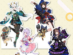 ホロライブゲーマーズとアイルーの限定衣装プライズが登場する「モンハン」コラボ第2弾,10月25日から順次展開
