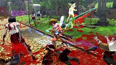 画像集 No.029のサムネイル画像 / 「お姉チャンバラORIGIN」,謎の情報屋「レイ」やゲームシステムの情報が明らかに。広報官「本田」のリポートを収録した2ndトレイラーも公開