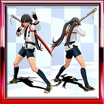 画像集#016のサムネイル/「お姉チャンバラORIGIN」,DLC第3弾としてアートワーク付きの追加コスチューム3種が4月21日に配信決定