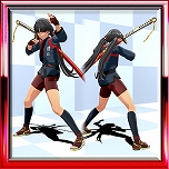 画像集#017のサムネイル/「お姉チャンバラORIGIN」,DLC第3弾としてアートワーク付きの追加コスチューム3種が4月21日に配信決定