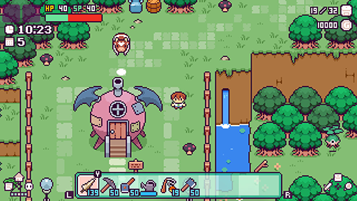 画像集 No.011のサムネイル画像 / 箱庭型スローライフRPG「ピコンティア」のNintendo Switch版が本日配信。不思議な島でゼロから生活をスタートし,島の謎を解き明かす