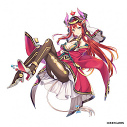 画像集 No.002のサムネイル画像 / 新作RPG「恒星少女」に登場するアルデバラン，カストル，アルゲディのキャラクター情報が公開に