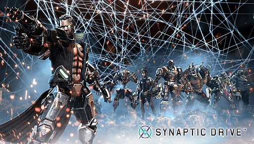 画像集#001のサムネイル/「SYNAPTIC DRIVE」が本日発売。「カスタムロボ」シリーズの見城こうじ氏が手掛けたオンライン対戦シューティングバトル