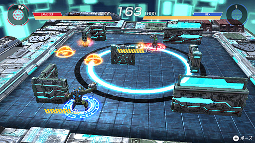 画像集#003のサムネイル/「SYNAPTIC DRIVE」が本日発売。「カスタムロボ」シリーズの見城こうじ氏が手掛けたオンライン対戦シューティングバトル