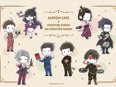 カプコンカフェ「逆転裁判」シリーズ&アニメ「夜は猫といっしょ」コラボが本日スタート。メディア向け試食会の様子をお届け